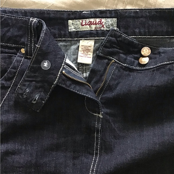 LIQUID JEANS DENIM SKIRT - Picture 3 of 12